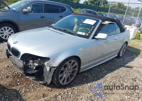 2005 BMW 330Ci из США, поврежденный, VIN WBABW53455PJ96919